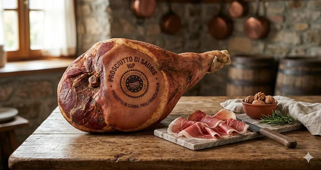 Prosciutto di Sauris IGP della Carnia 