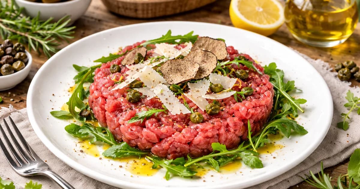 Carne cruda all’albese