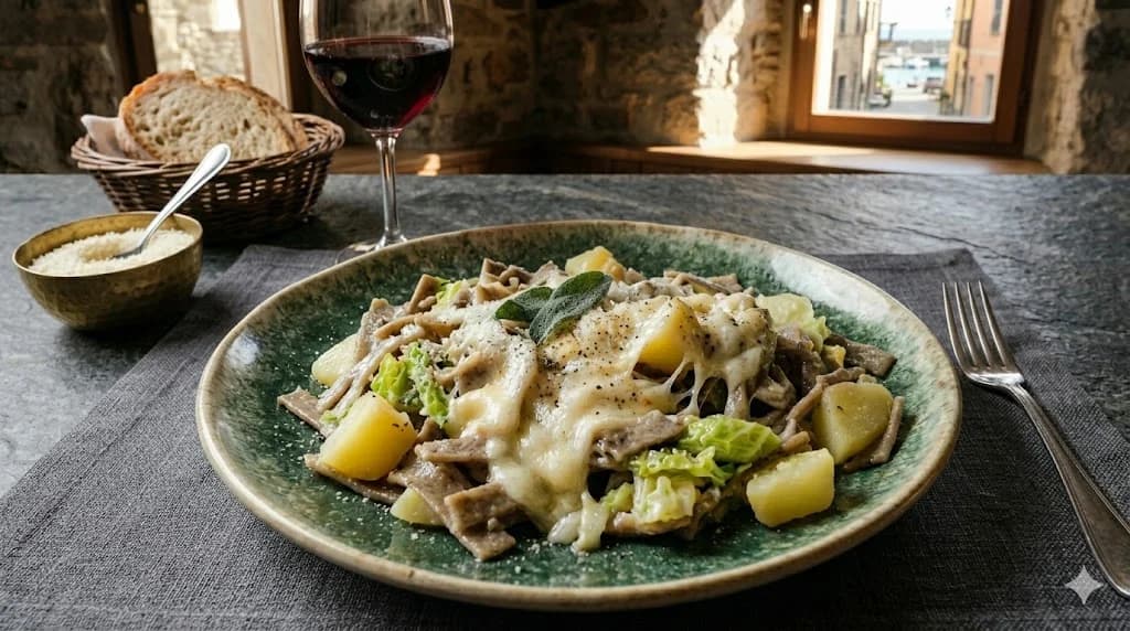 Pizzoccheri della Valtellina (Ricetta Tradizionale Lombarda)