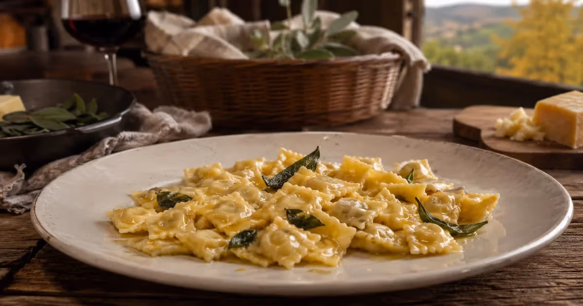 Agnolotti del plin delle Langhe