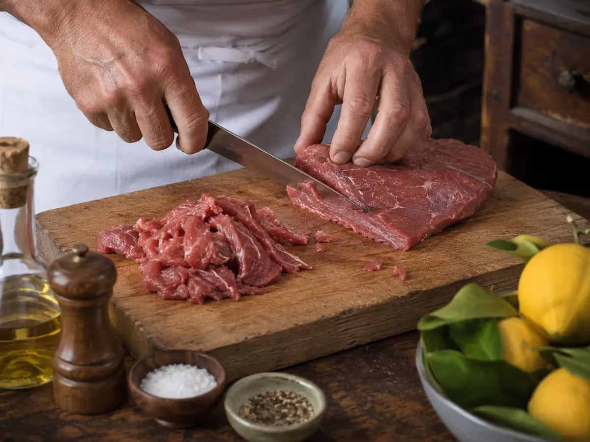 Carne cruda all’albese 3