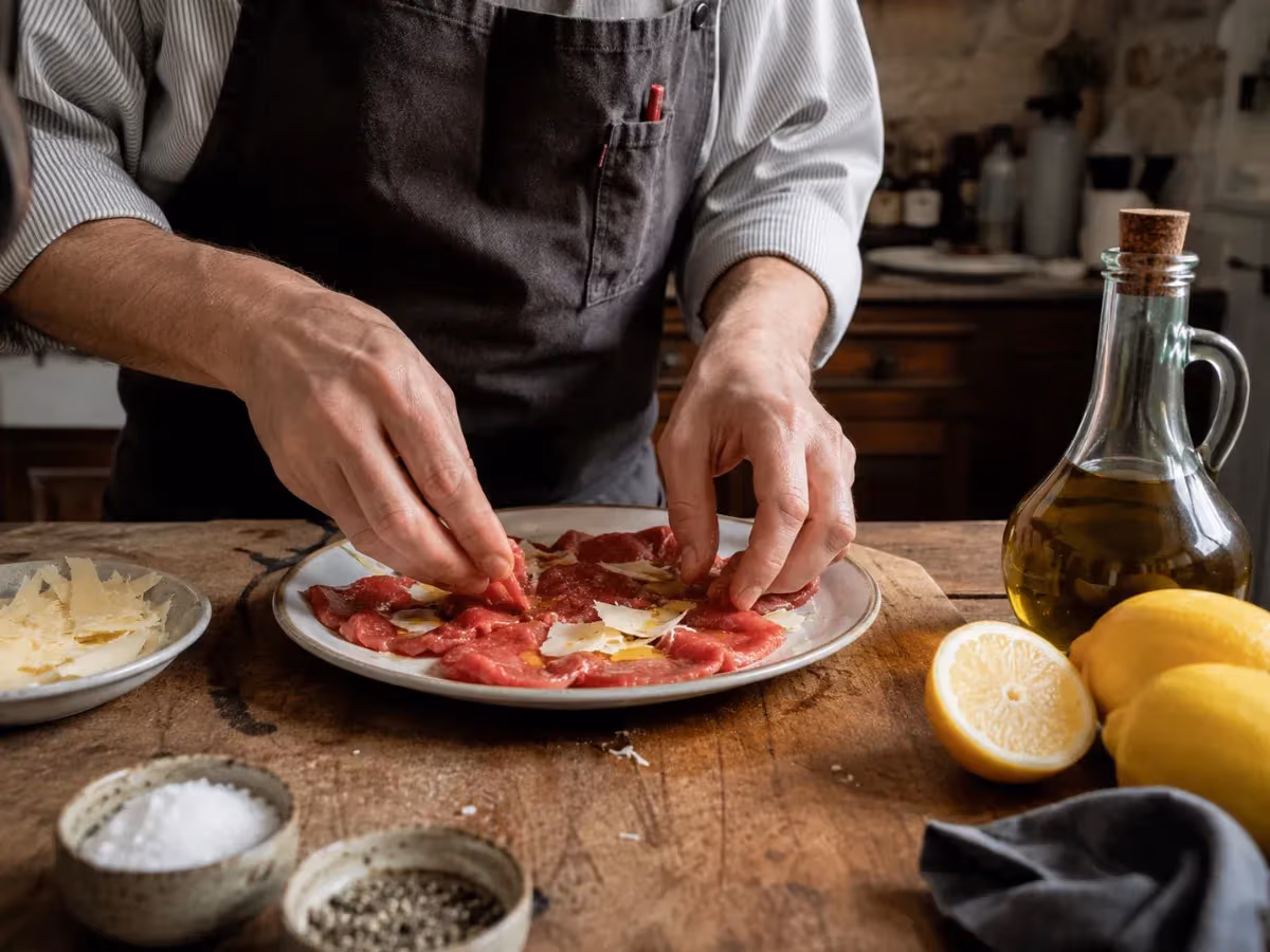 Carne cruda all’albese 5