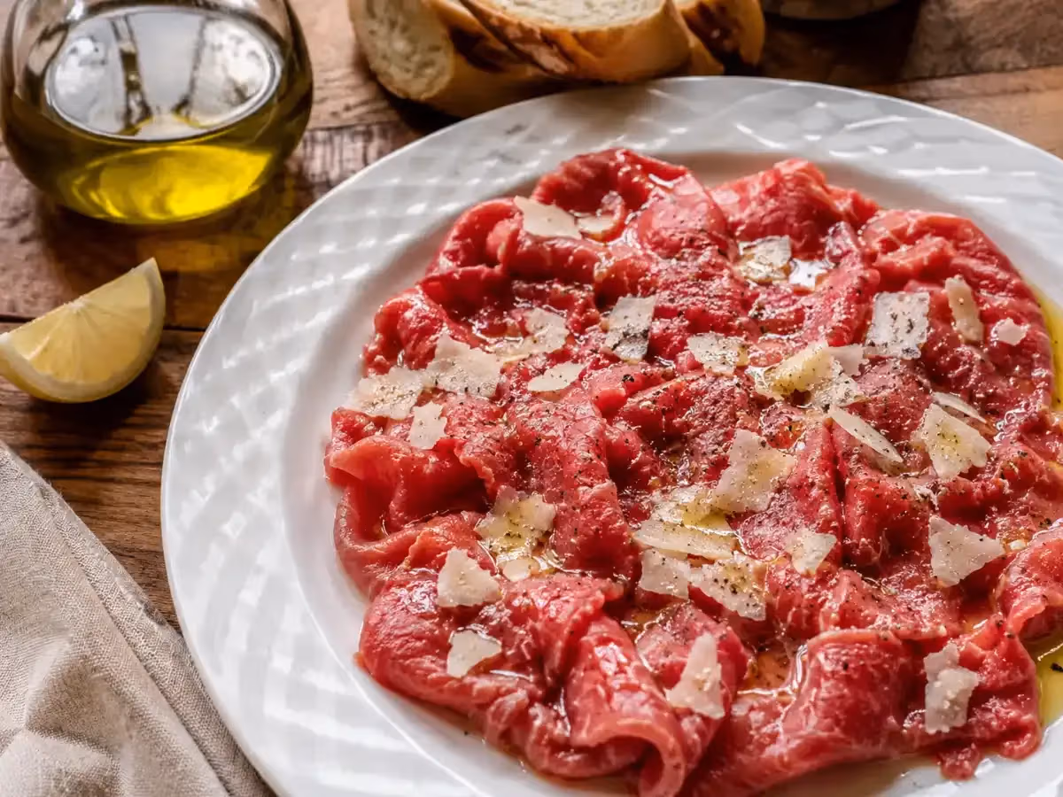 Carne cruda all’albese 8