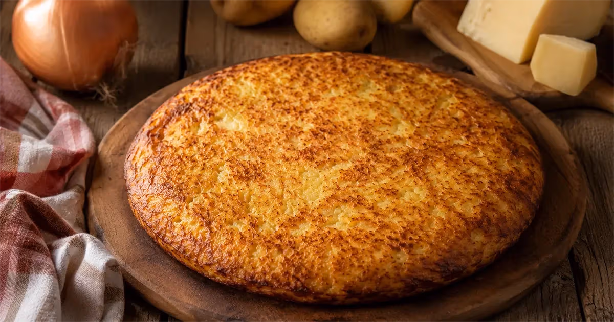 Il Frico con patate e cipolla