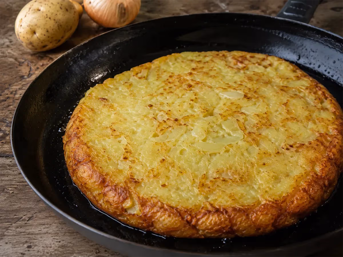 Il Frico con patate e cipolla 6