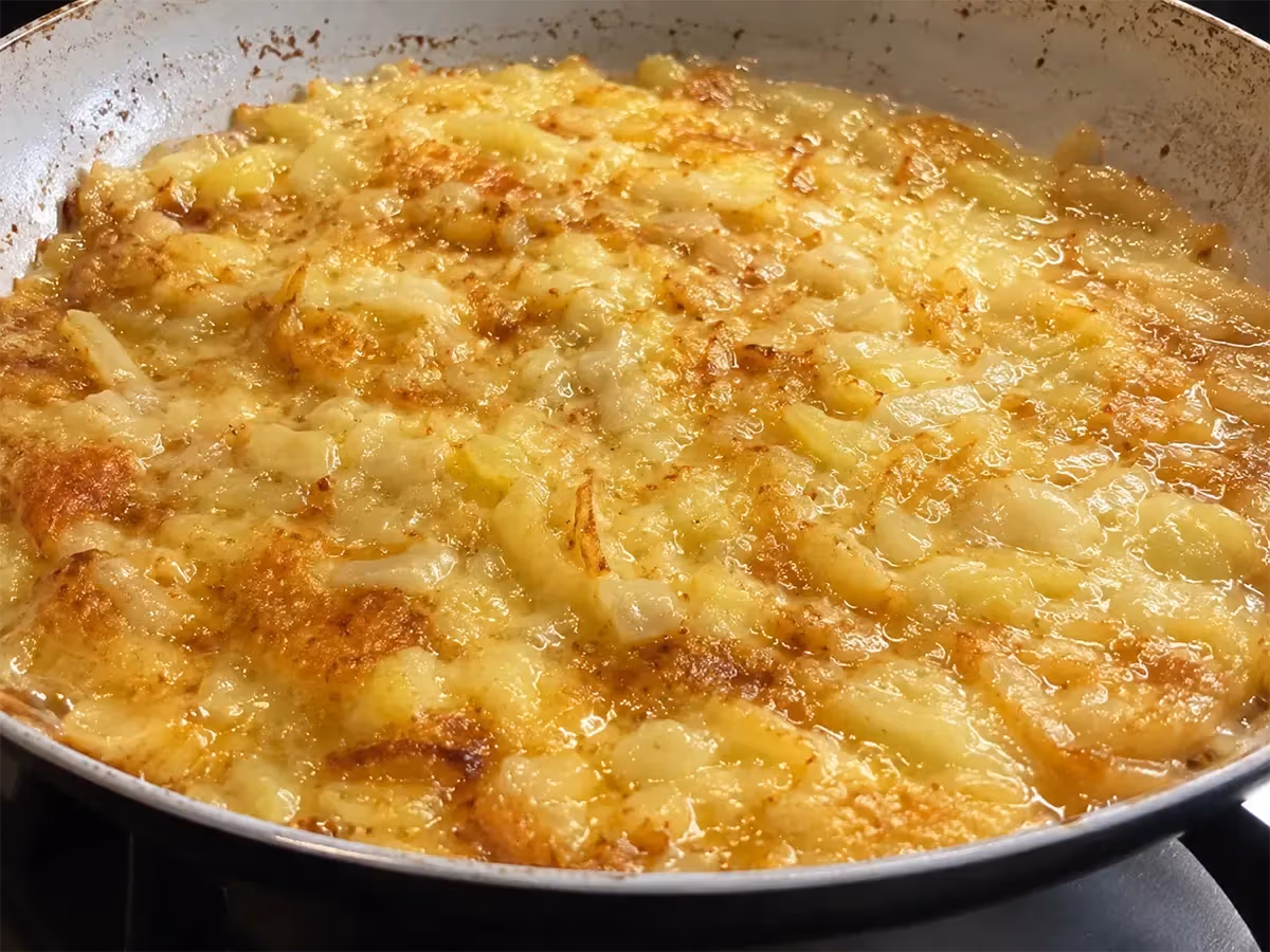 Il Frico con patate e cipolla 7
