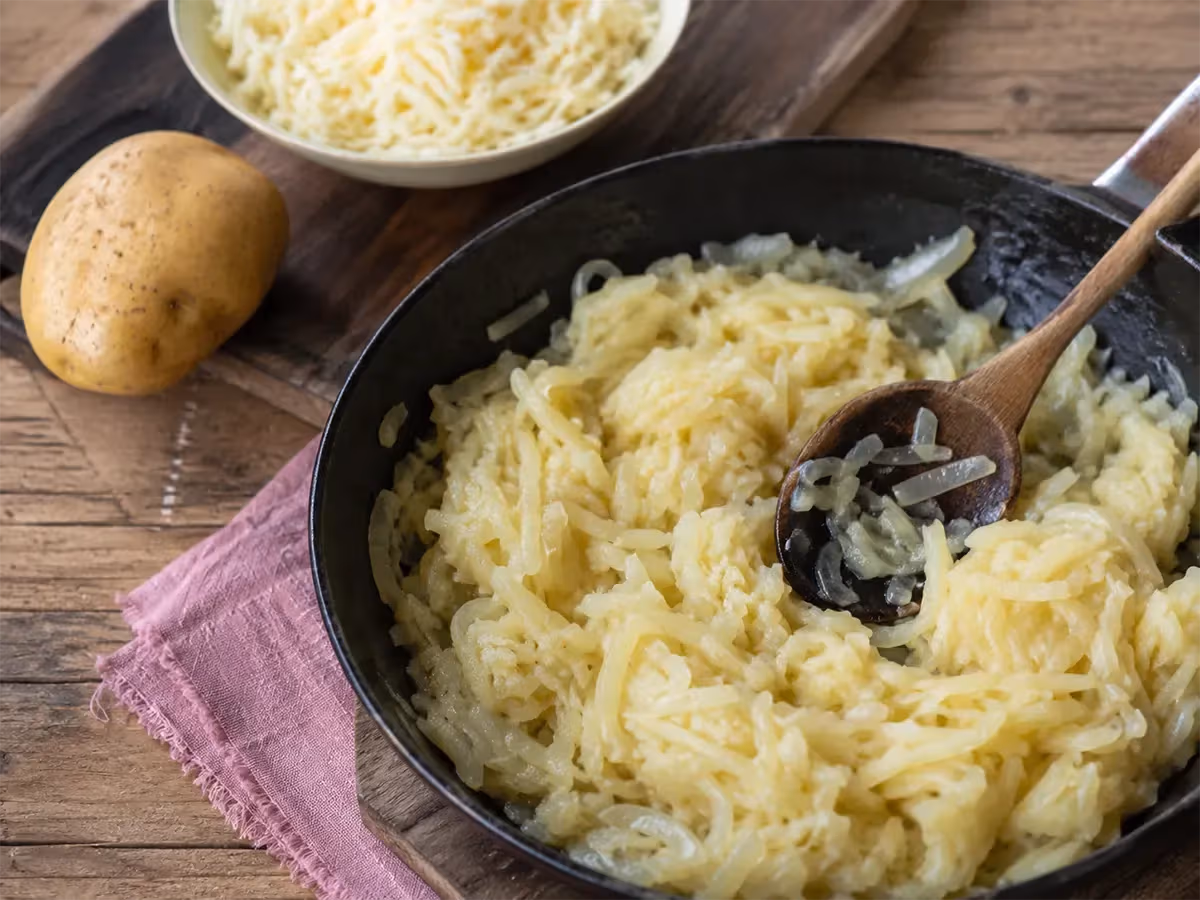Il Frico con patate e cipolla 4