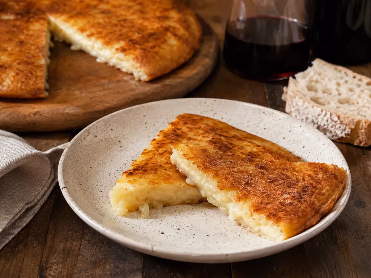 Il Frico con patate e cipolla 11