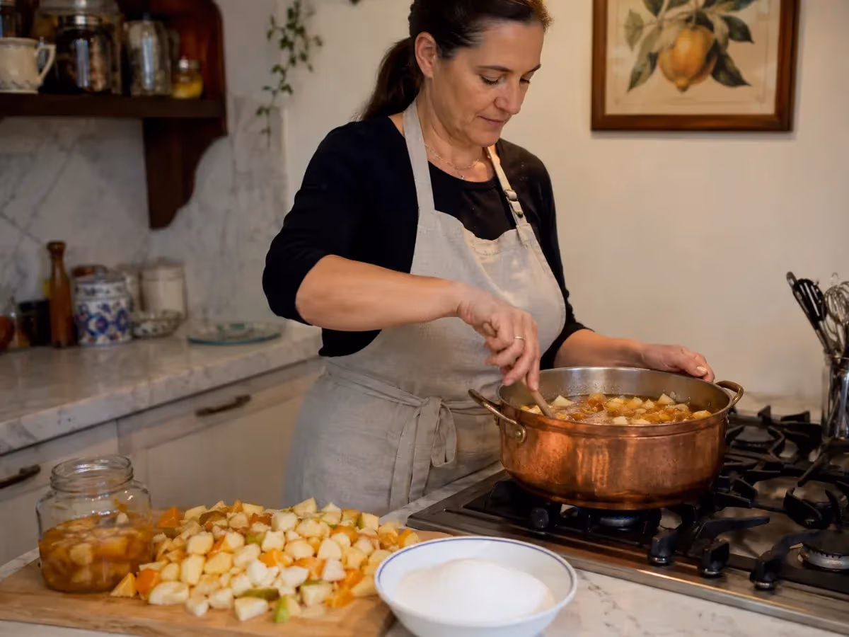 Salsa mostarda tradizionale per bollito 5