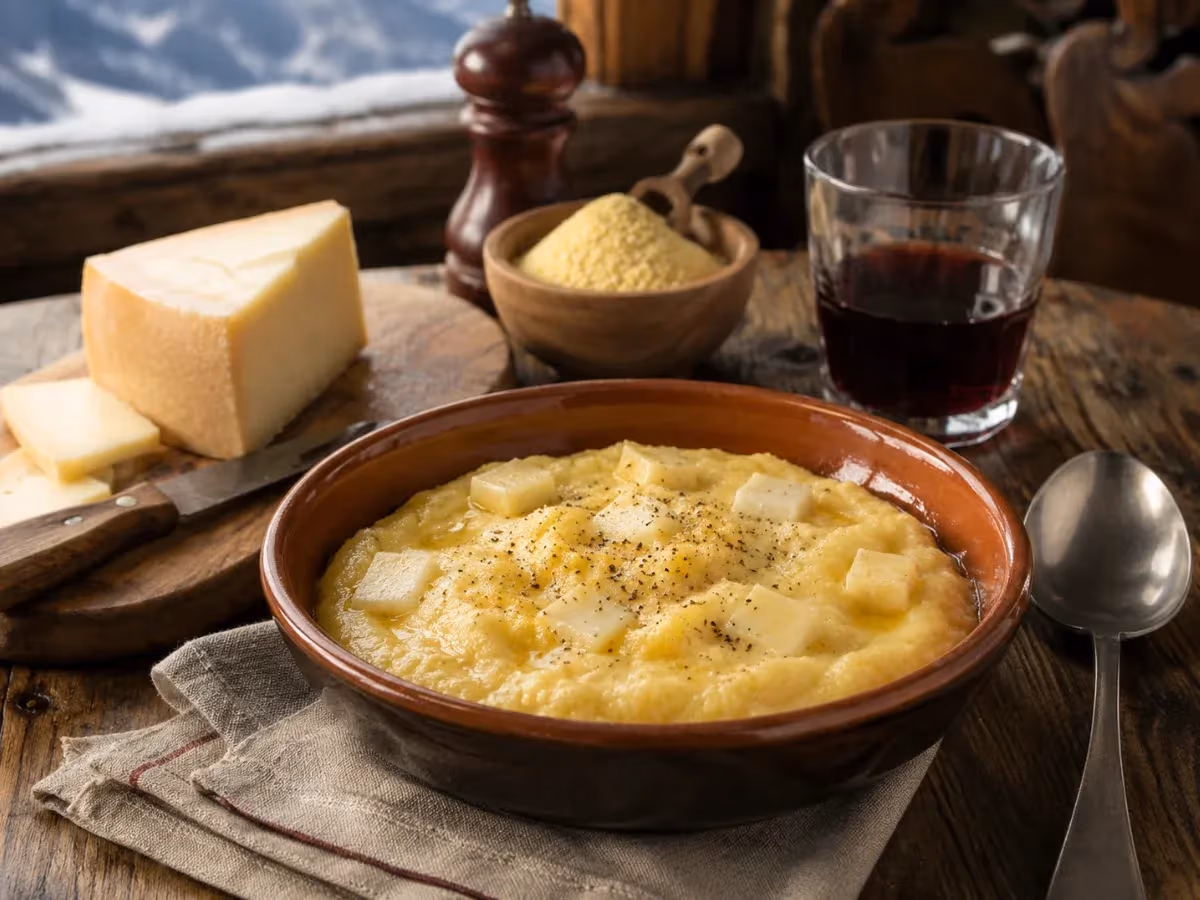 Polenta concia valdostana  8
