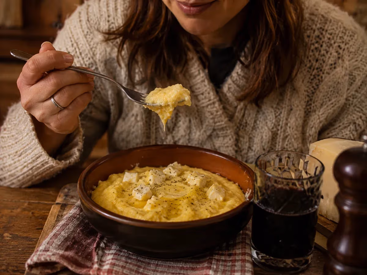 Polenta concia valdostana  10