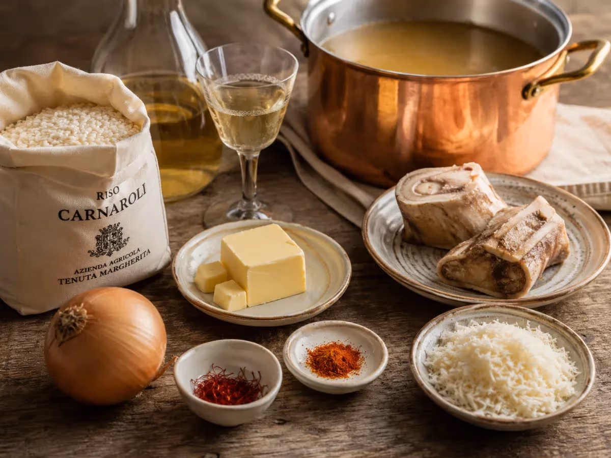 Risotto alla milanese tradizionale 2