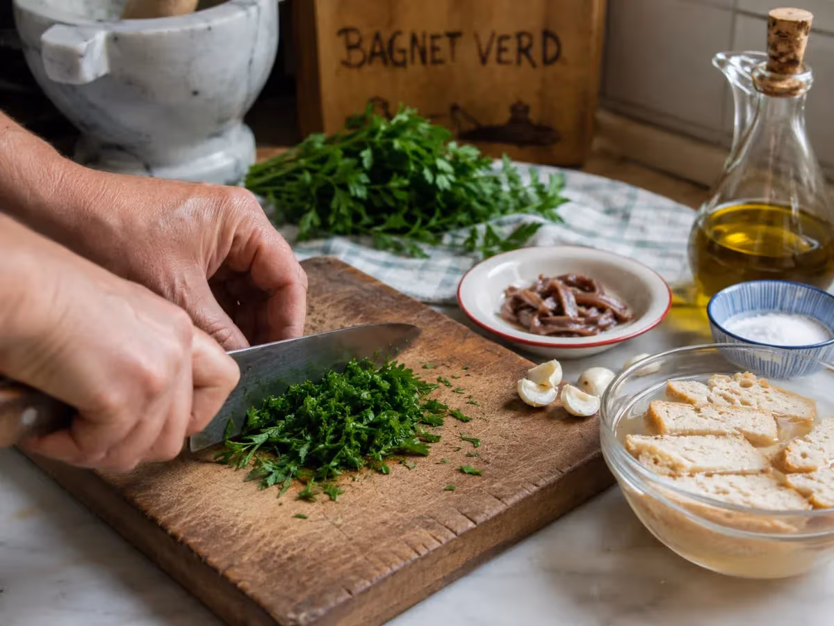 Salsa Verde Piemontese Tradizionale (Bagnet Verd) 3