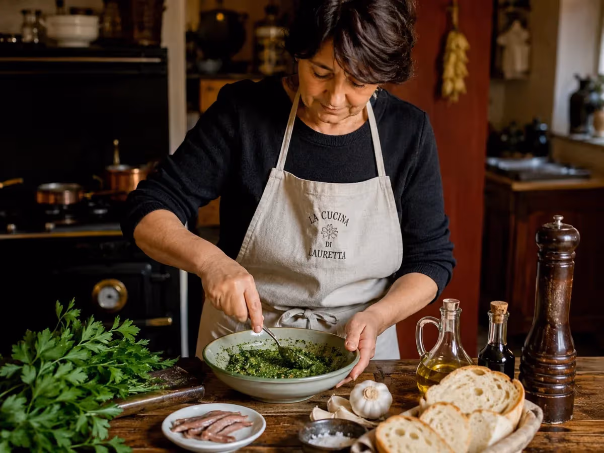 Salsa Verde Piemontese Tradizionale (Bagnet Verd) 5